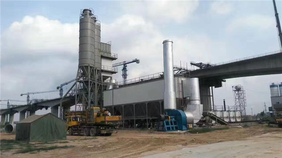 qualidade  40-400TPH Asphalt Batch Mix Plant With Hot Aggregate Bin Fully Automated fábrica