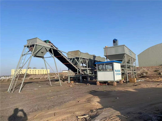 planta de mistura móvel do solo 500t/H para a instalação fácil da construção de pontes