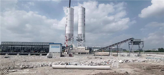 A construção do aeroporto estabilizou a estação de mistura 125KW do solo a 200KW