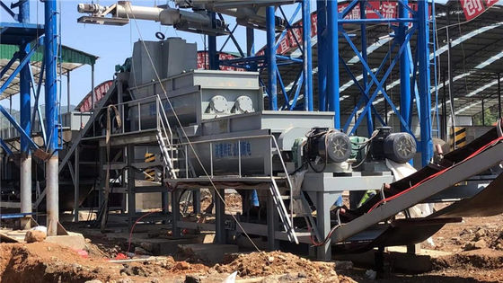 O tipo de mistura secundário da superposição estabilizou a máquina de mistura 37KW do solo