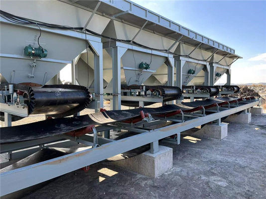 Peças de planta de tratamento por lotes agregadas do sistema de tratamento por lotes para a estação de mistura estabilizada do solo