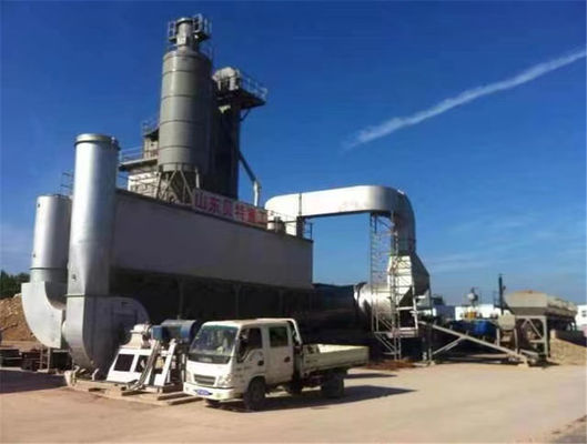 Asphalt Mixing Plant estacionário de tamanho médio 40-400t/H forçou o tipo intermitente