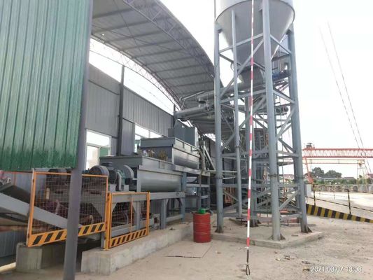 Instalação móvel de mistura de solo estabilizado de concreto Energia elétrica