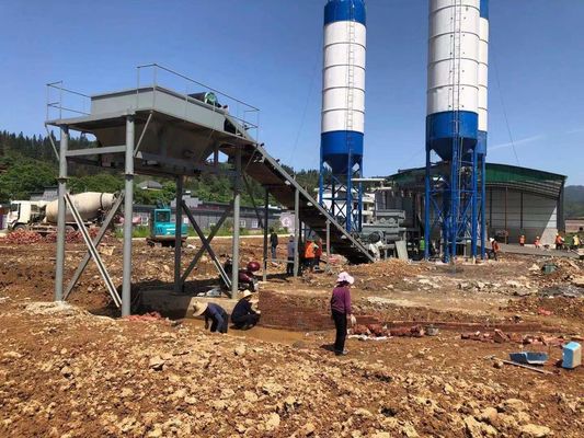 Projetos de construção de instalações de mistura de solos estabilizadas WDJ300/400/500/600
